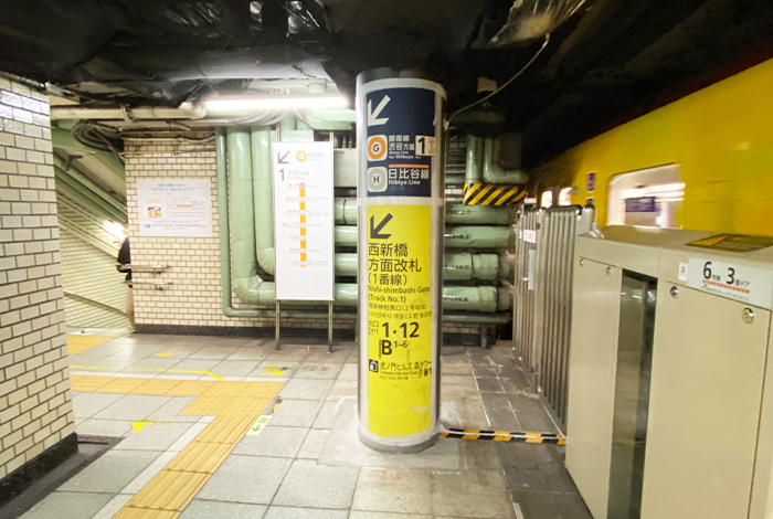 虎ノ門駅からのアクセス